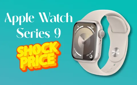 Apple Watch Series 9 IMPERDIBILE con lo sconto Amazon di oggi