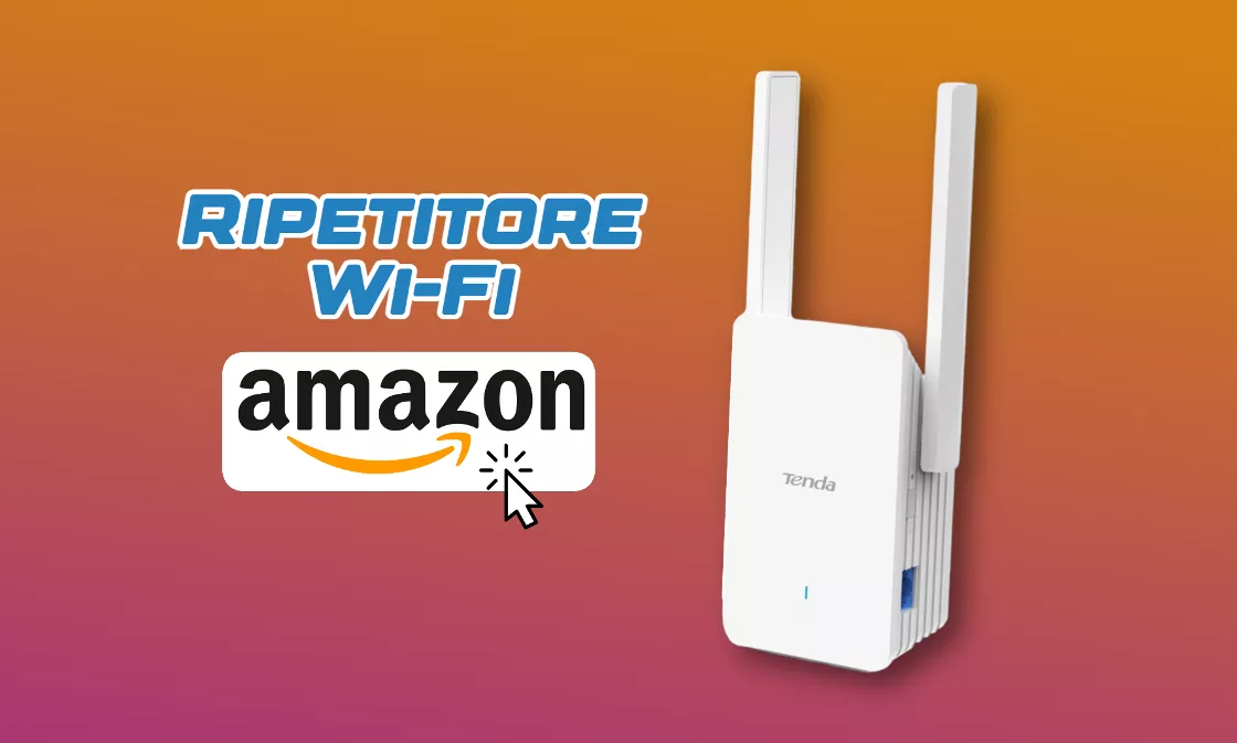 Ripetitore Wi-Fi 6 ultra-veloce in offerta su Amazon (-15%)