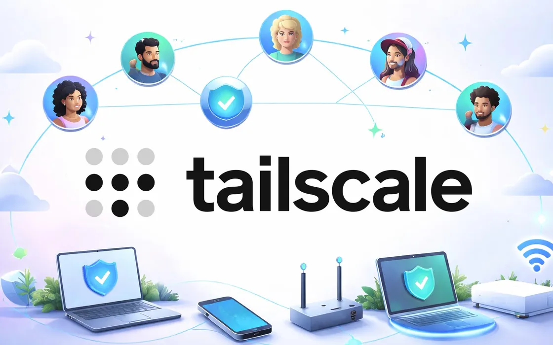 Tailscale amplia il piano gratuito: ora 6 utenti e una rete privata senza configurazioni VPN