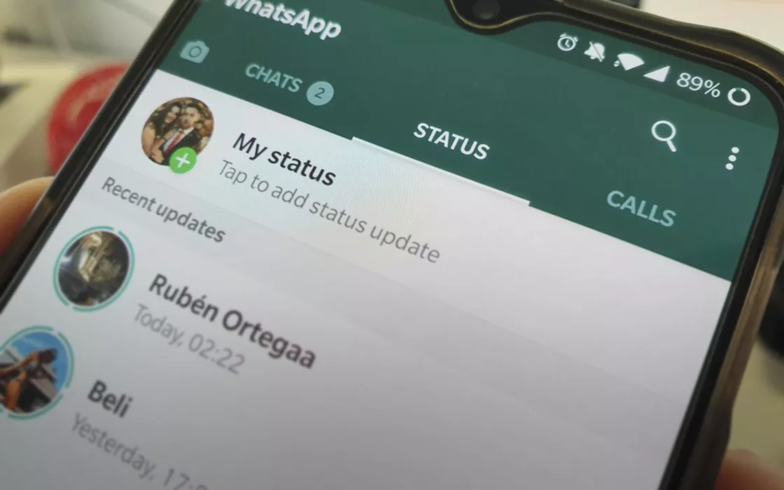 WhatsApp, aggiornamento: addio alle notifiche delle reazioni agli stati