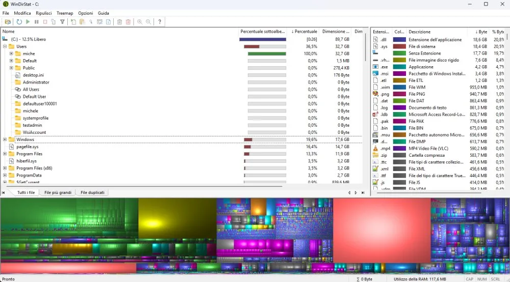 WinDirStat è tornato: scansioni fulminee su SSD, unità NVMe e file ...