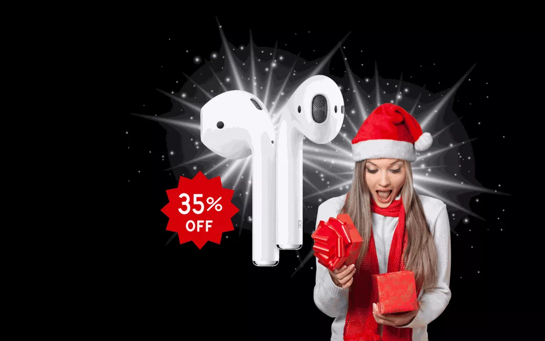 FUORITUTTO pre Natale APPLE: AirPods al prezzo più basso di SEMPRE