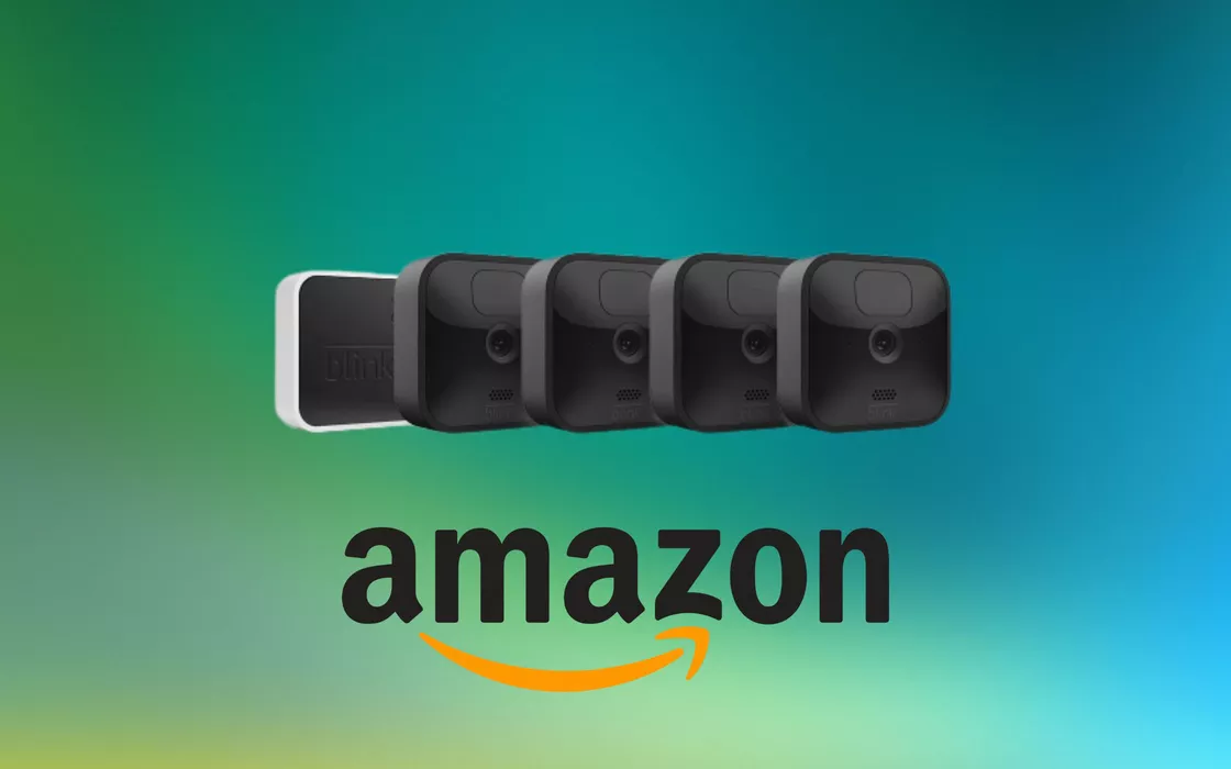4 telecamere Blink Outdoor a prezzo shock, sono al 55% su Amazon
