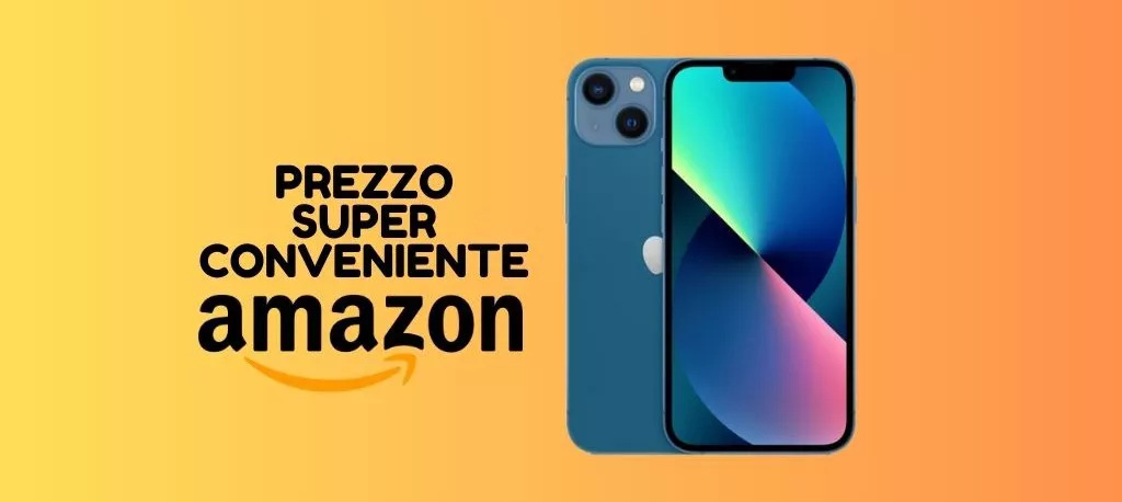 Prezzo SUPER CONVENIENTE per iPhone 13 ricondizionato, oggi su Amazon!