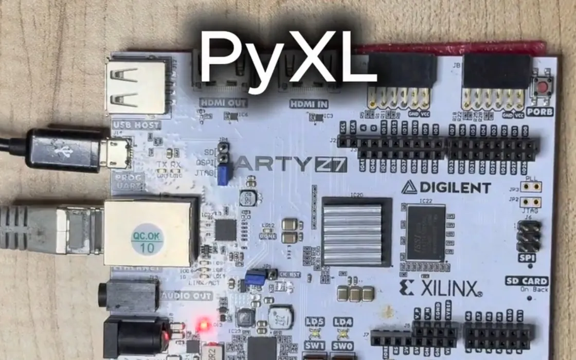 PyXL, Python eseguito in hardware con prestazioni ai massimi livelli