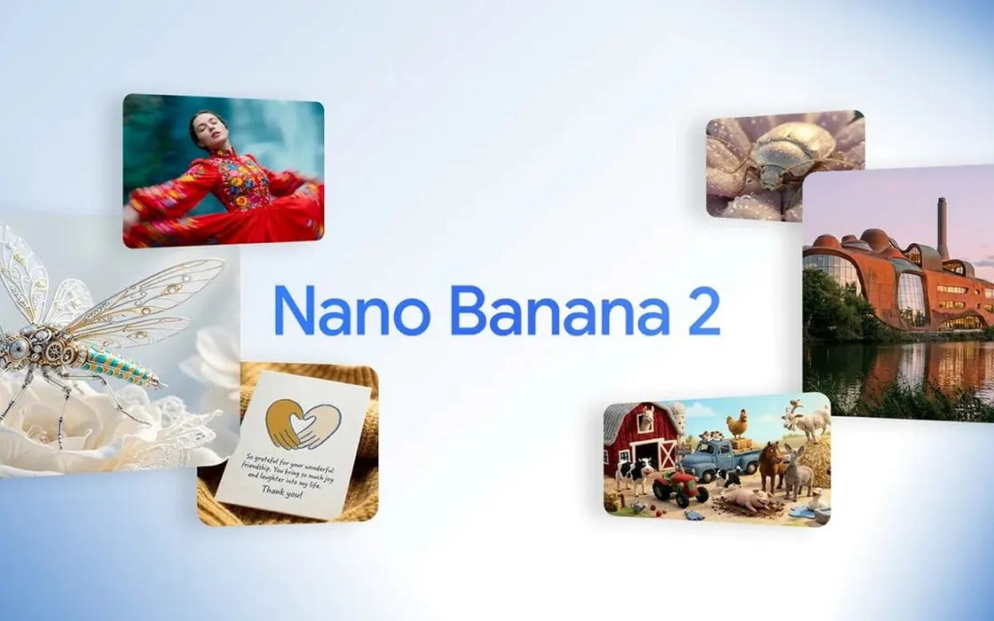 Nano Banana 2: immagini AI ultra rapide e di qualità in 4K