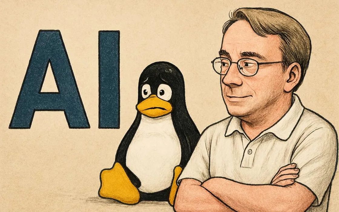Linus Torvalds sfida l’AI: il Kernel Linux non si lascia ingannare dai codici automatici
