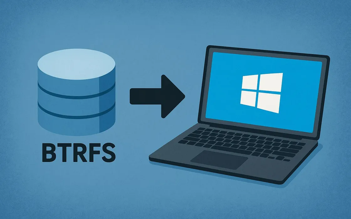 Come leggere partizioni Btrfs da Windows 10 e Windows 11