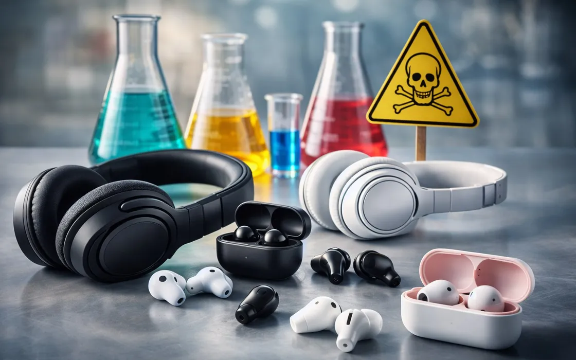 Cuffie e sostanze chimiche: cosa emerge dai test e come scegliere con più criterio