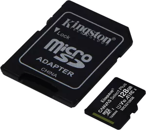 microSD Kingston con adattatore SD