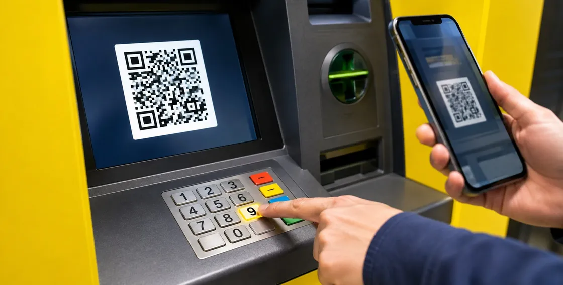 Postamat, premi tasto 9 e compare un QR Code: ecco cosa succede davvero