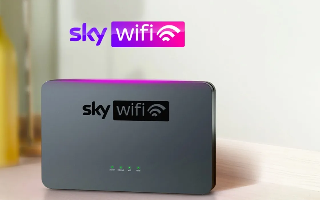 Sky Wifi: la fibra ultraveloce di Sky è in offerta a 25,99€ al mese