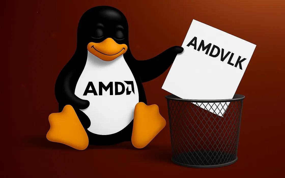 AMD abbandona lo sviluppo di AMDVLK: perché è una buona notizia per Linux e Windows