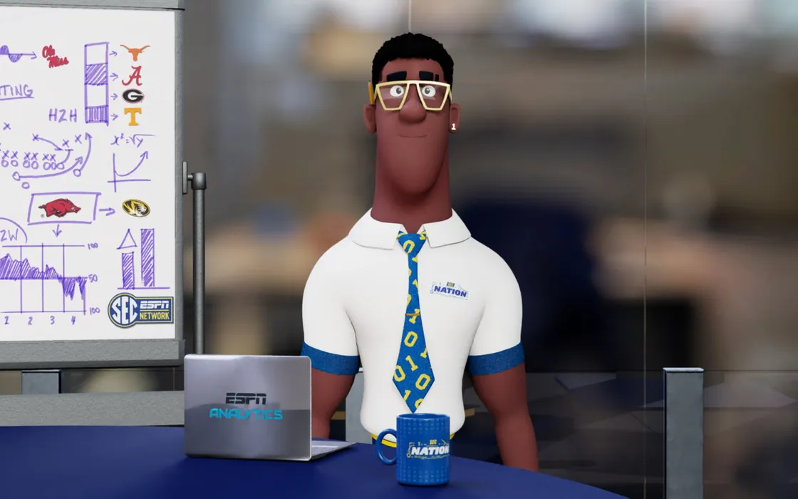 La TV ESPN sta testando un avatar basato sull'AI generativa
