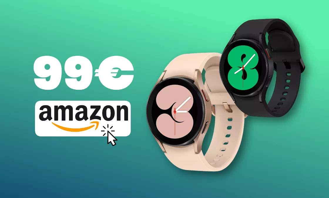 Samsung Galaxy Watch4, INCREDIBILE Amazon: solo 99€!