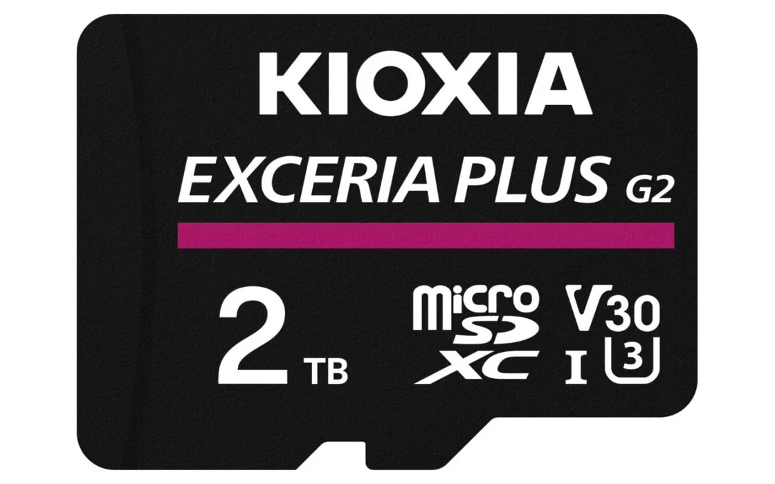 Memoria microSDXC da 2 TB: la più capiente al mondo è di KIOXIA