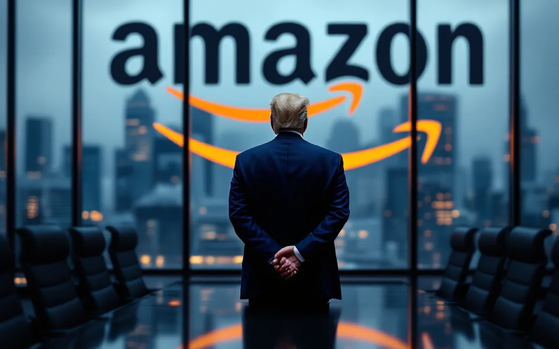 Amazon e Donald Trump hanno litigato