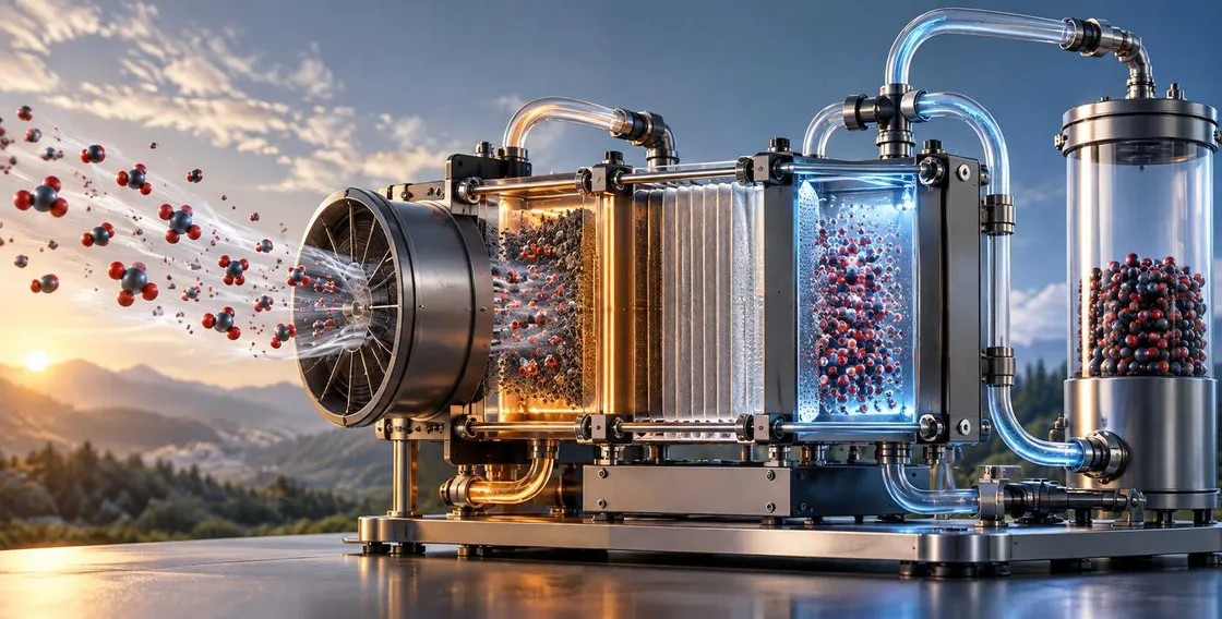 La batteria che cattura la CO2: un test apre nuove prospettive