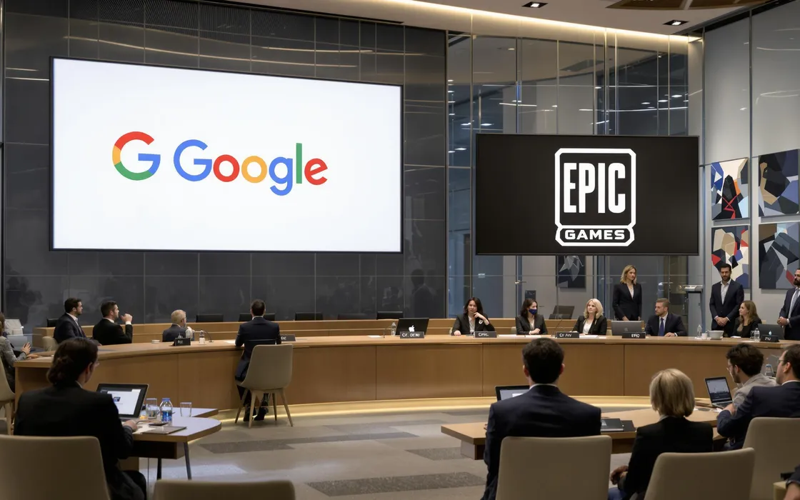 Epic contro Google: pausa in tribunale dà ossigeno all'azienda di Mountain View