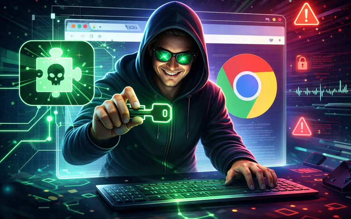 Chrome, nuova falla: estensioni malevole potevano alzare i privilegi via Gemini