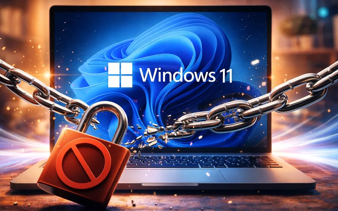 Windows 11 senza account Microsoft obbligatorio: svolta possibile