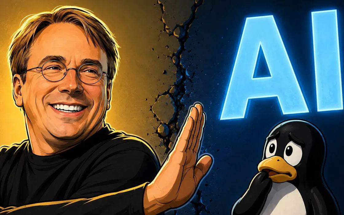 Linus Torvalds sull'AI nel coding: 