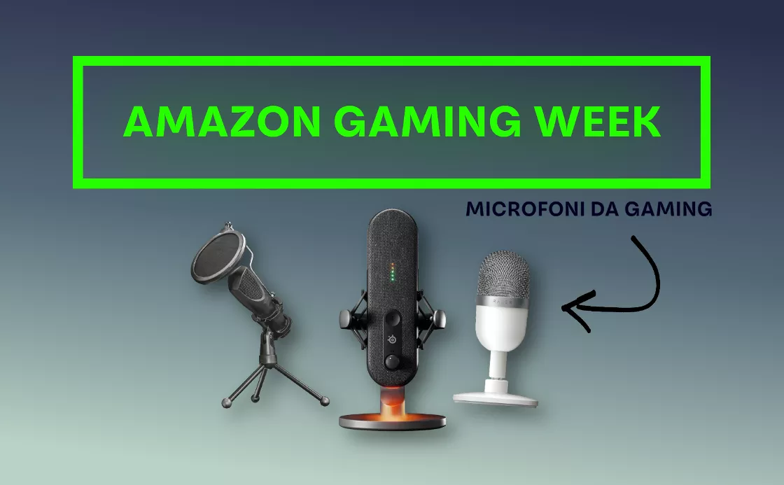 Sconti imperdibili su microfoni alla Gaming Week di Amazon