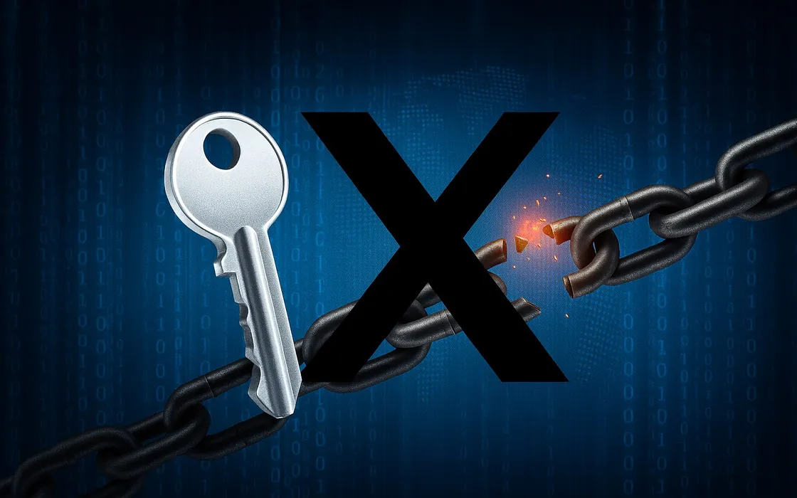 X (ex Twitter): aggiornate la chiave di sicurezza 2FA. Rischio di blocco dell'account