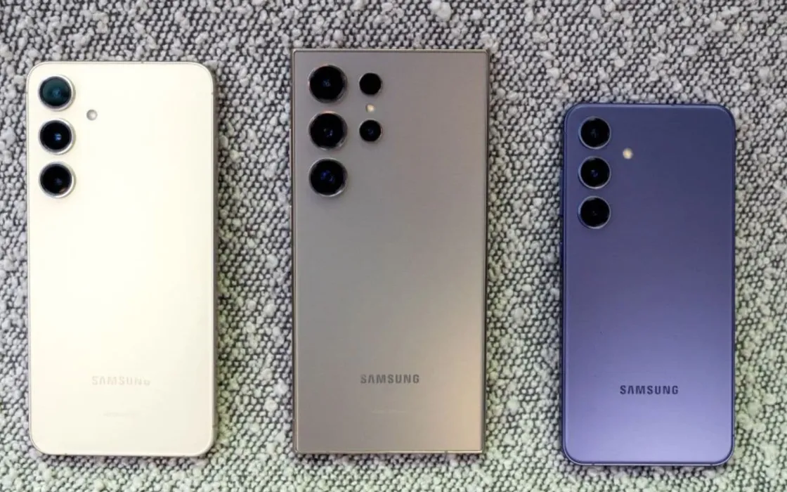 Samsung Galaxy S25: le schede tecniche di tutti e tre i dispositivi
