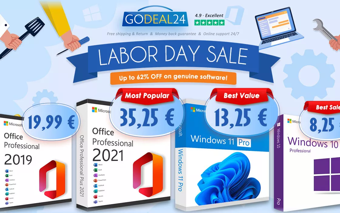 Office 2021 Pro a vita a soli 27,25€! Regala al tuo computer un meritato aggiornamento!