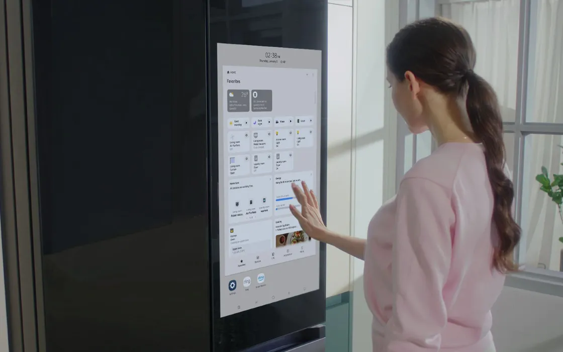 Samsung vuole mettere la pubblicità nello schermo dei frigoriferi smart