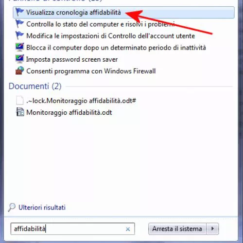 Windows 7: come monitorare l'affidabilità del sistema operativo