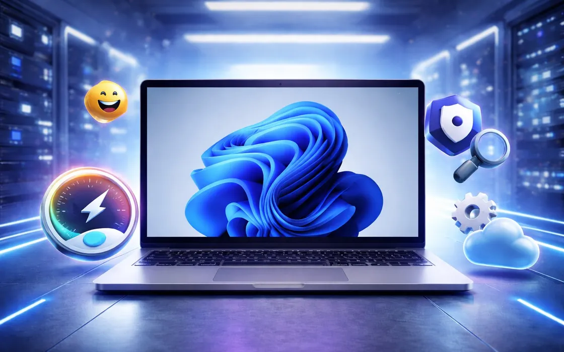 Windows 11, maxi aggiornamento in arrivo: Sysmon integrato, speed test, produttività e sicurezza