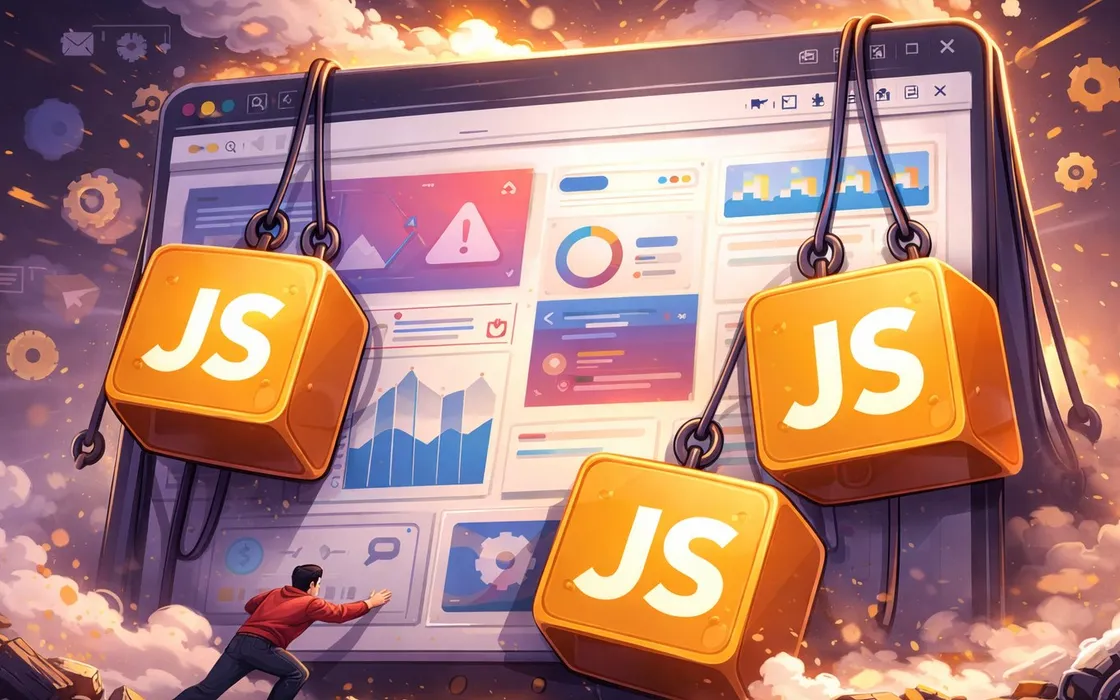 Perché il Web è diventato pesante: le 3 radici del bloat JavaScript