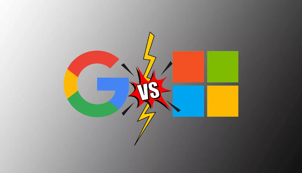 Google si scaglia contro Microsoft: accuse di pratiche anti-concorrenziali relative al cloud