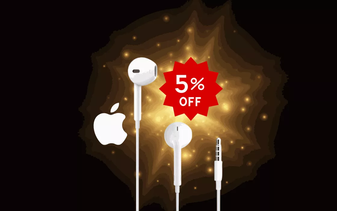 FUORITUTTO APPLE: EarPods si sgretola il prezzo di colpo (17€)