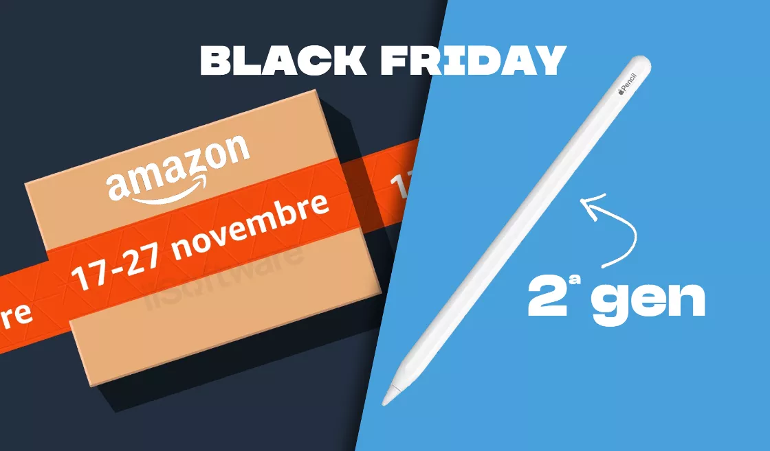 Apple Pencil 2ª Gen al nuovo MINIMO STORICO con il Black Friday: solo 96€!