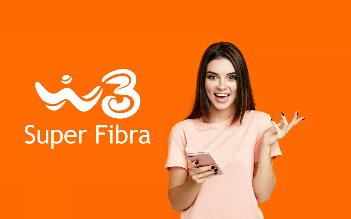WindTre Super Fibra: tanti vantaggi a soli 22,99€ al mese