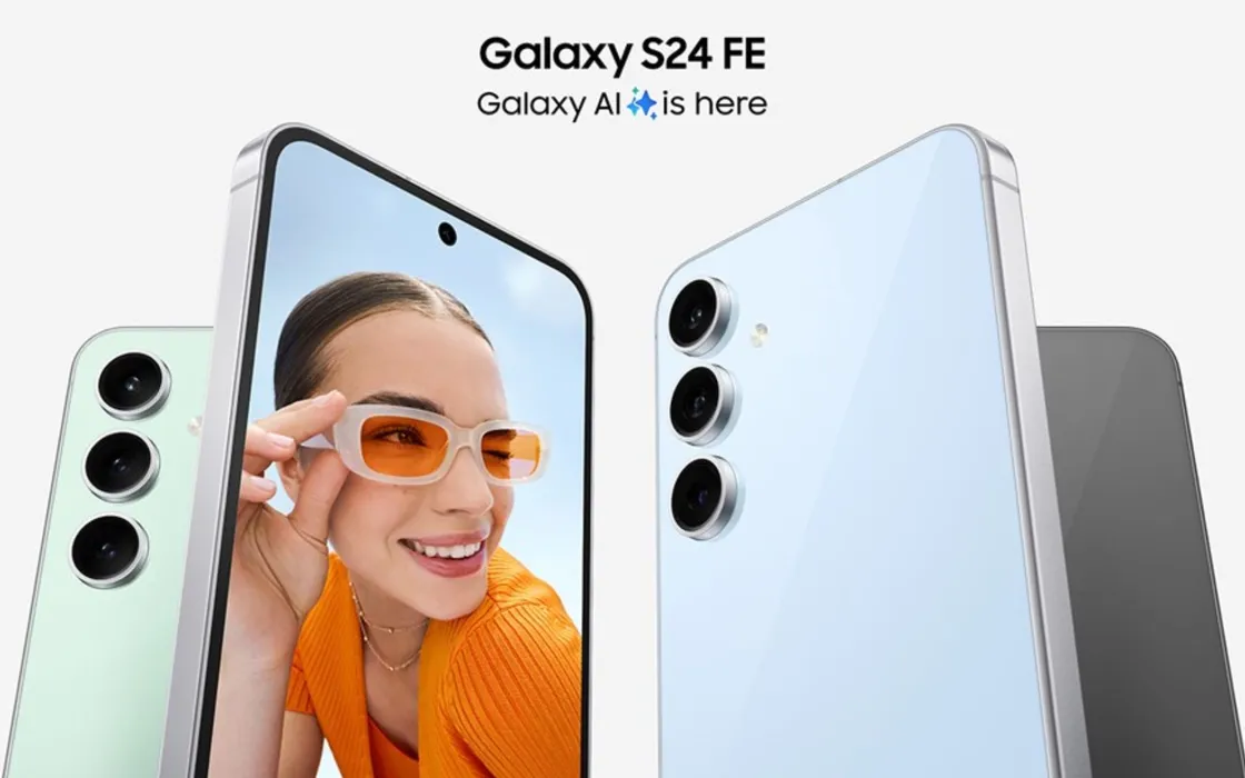 Samsung Galaxy S24 FE è ufficiale: tripla cam, 6,7 pollici e costa 749 euro