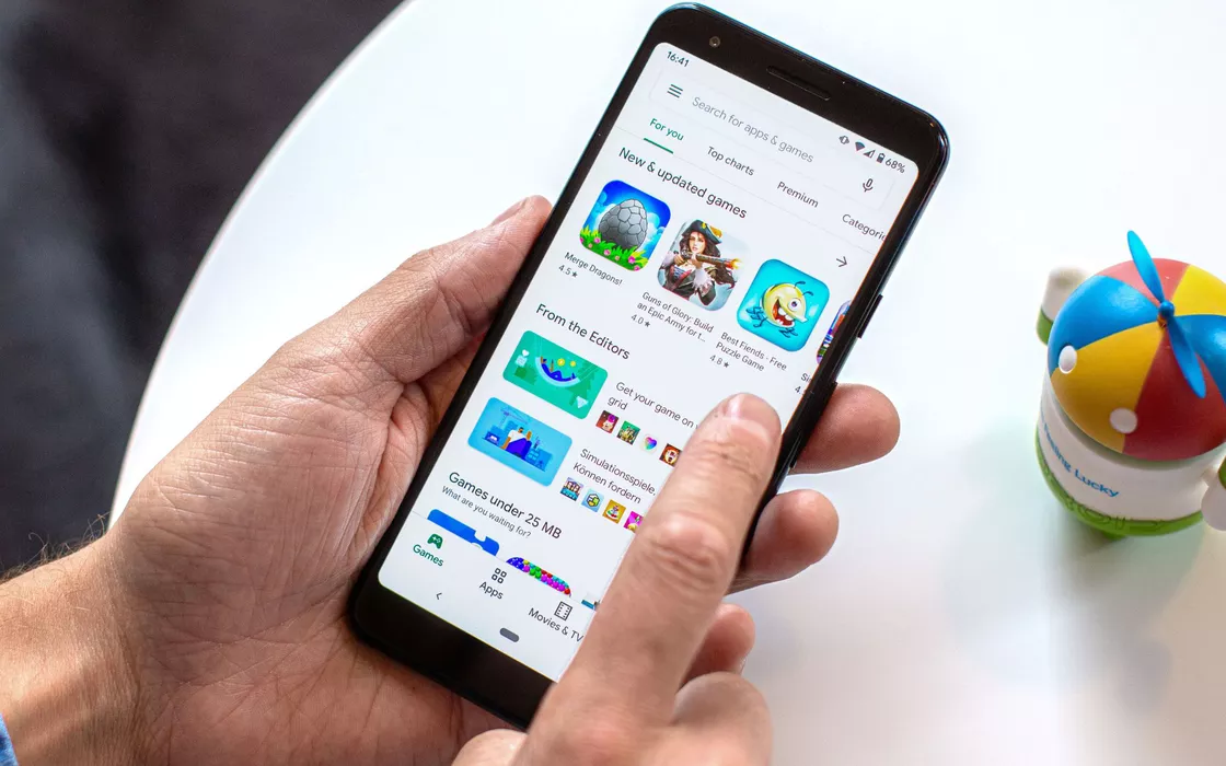Play Store, Google migliora la ricerca dei contenuti