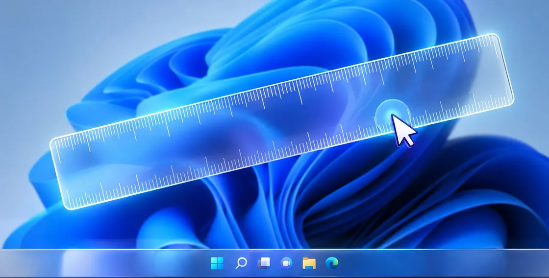 Windows 11 nasconde un righello utilissimo: ecco come si attiva