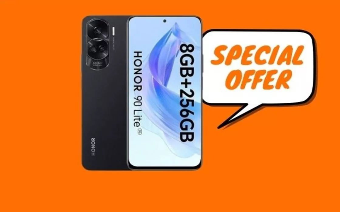 Oggi su eBay smartphone Honor 90 Lite a PREZZO RIDICOLO!