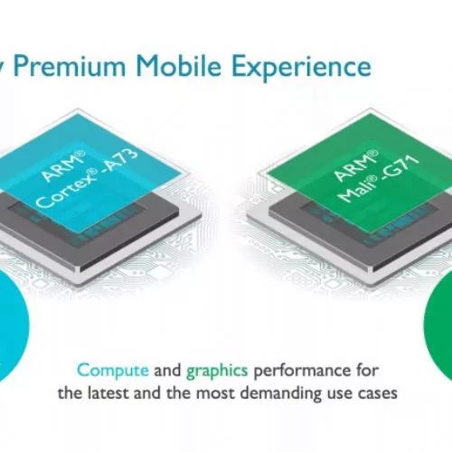ARM Cortex-A73 e Mali-G71 per i device di fascia alta