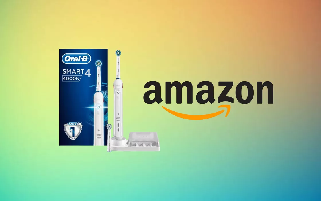Spazzolino Oral-B Smart 4 4000N, il super prezzo di Amazon è ottimo