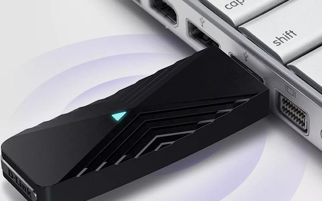 D-Link presenta il primo adattatore USB WiFi 6