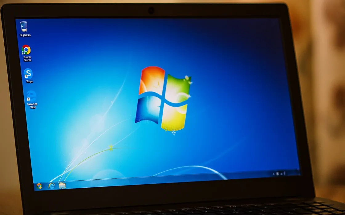 No, Windows 7 NON sta tornando di moda nel 2025: le statistiche sono sbagliate