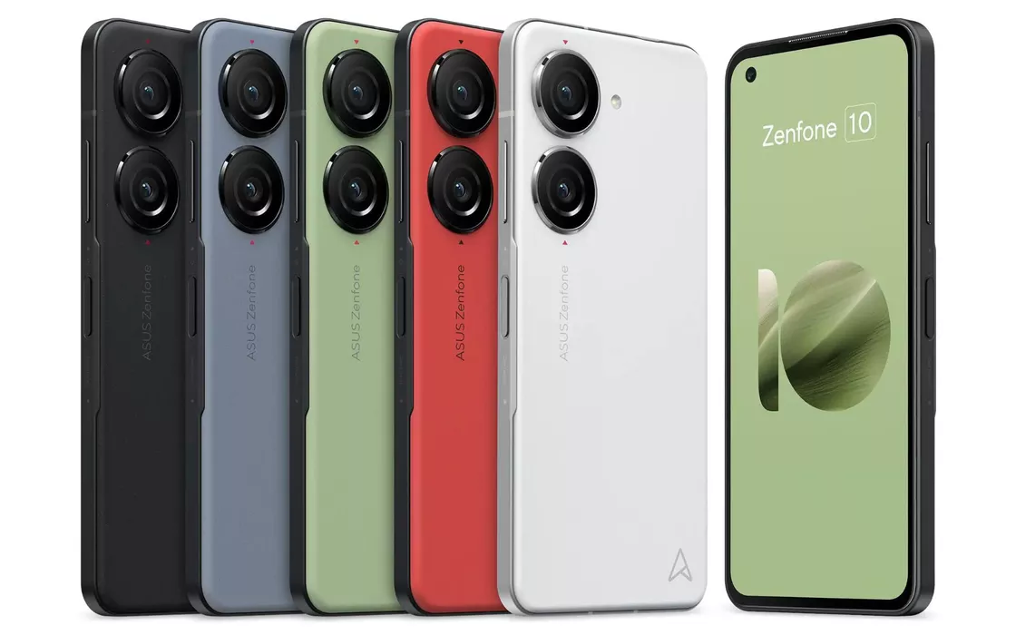 ASUS ZenFone 10, le nuove immagini mostrano tutti i colori