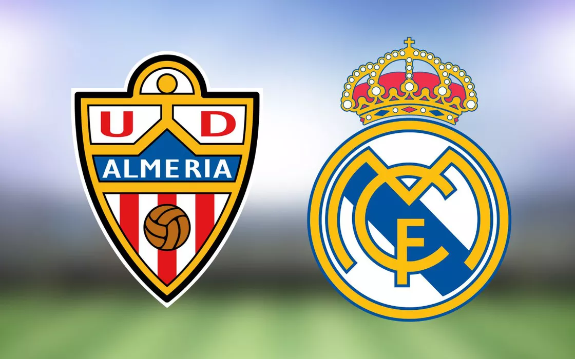Almeria - Real Madrid: dove vederla in streaming