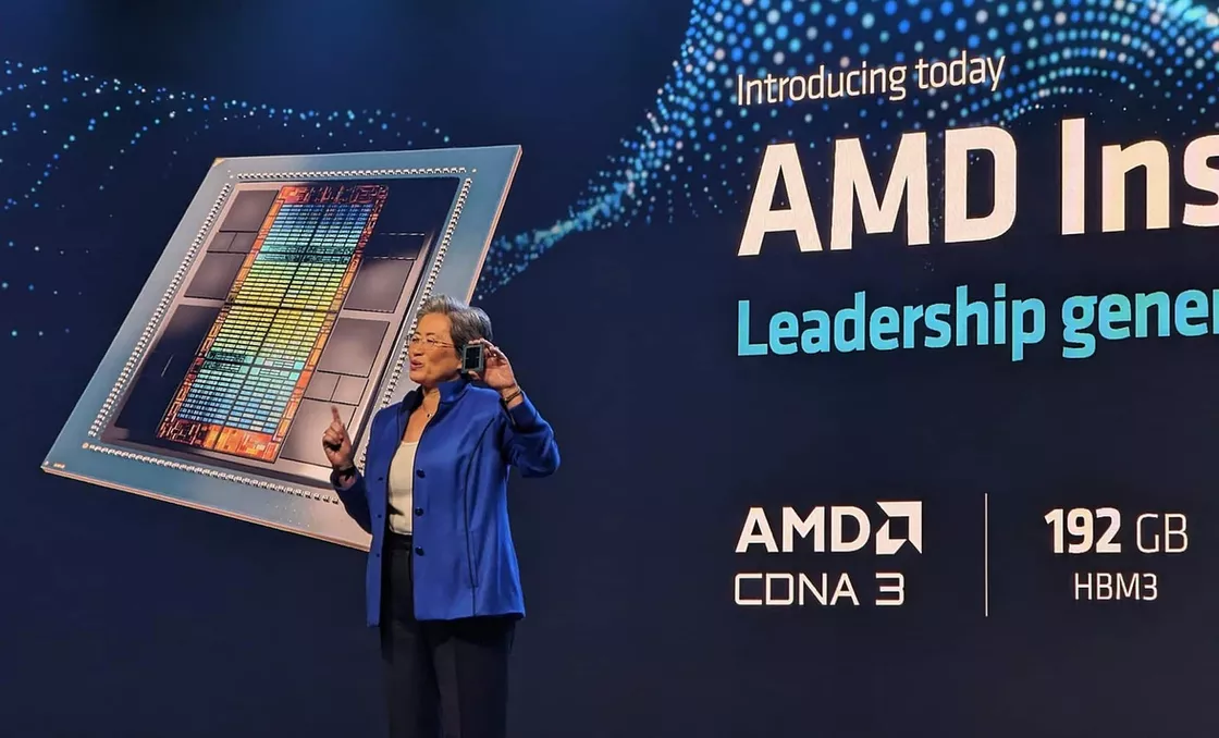 AMD svela nuovo chip IA: inizia la sfida con NVIDIA