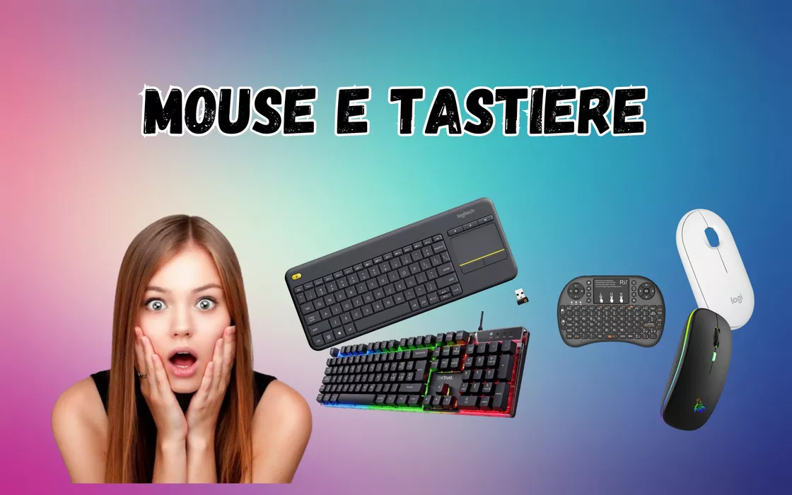 SOTTOCOSTO Amazon su mouse e tastiere: i 10 prodotti da ACQUISTARE